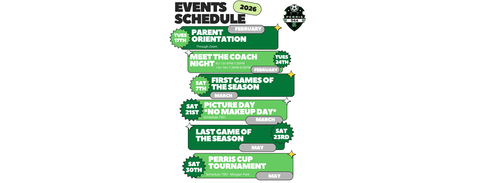 Important Dates For Spring Season 2026
